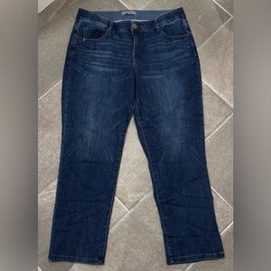 Wit & Wisdom Absolution Dark Blue Jeans (Size 18W)